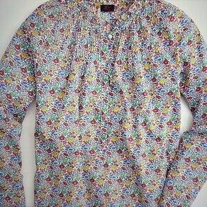 Ruffle classic popover shirt in
Liberty Favoutite Flowers